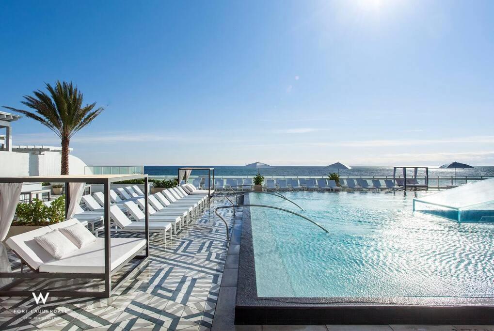 1 Bedroom With Ocean And City Views! Fort Lauderdale Bagian luar foto
